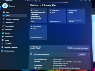 PORTÁTIL LENOVO YOGA SLIM 7X 16GB 1TB OLED