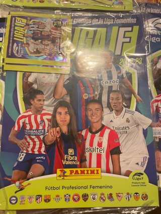 Lote Álbumes Cromos Fútbol Femenino Liga F