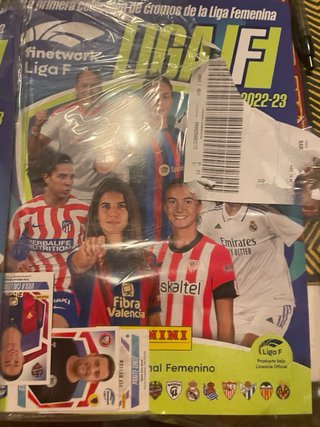 Lote Álbumes Cromos Fútbol Femenino Liga F