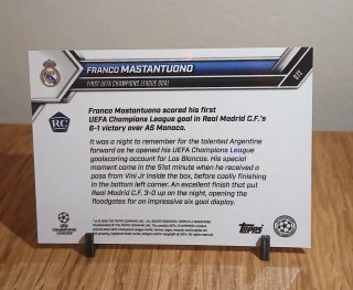 Carta Topps NOW Franco Mastantuono RC