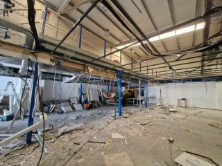 Altillo industrial desmontable