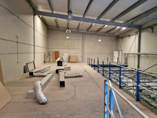 Altillo industrial desmontable