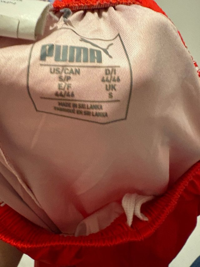 Shorts Puma rojos DryCell S