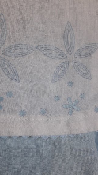 Conjunto bebé Pick Ouik blanco y azul o rosa