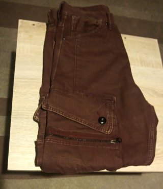 Vaqueros G-Star Utility Cargo Marrón