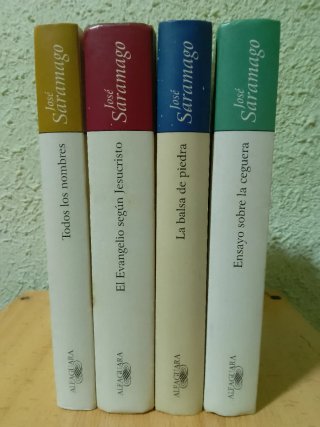 Lote José Saramago (4 libros, Alfaguara)