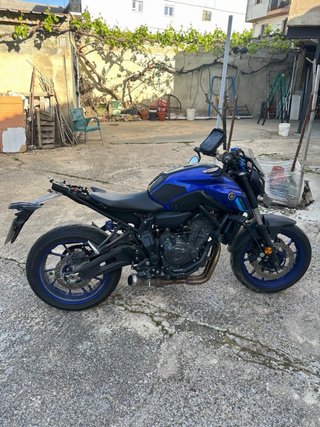 Yamaha MT-07 Despiece/Reparación