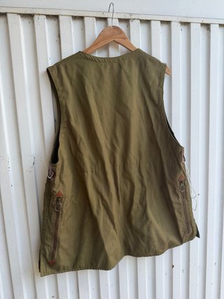 Chaleco de Caza Vintage Camuflaje
