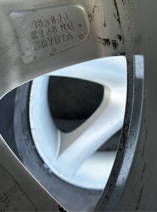 Llantas 15” Toyota Corolla