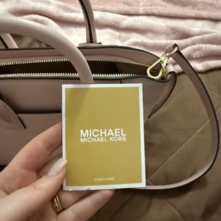 Borsa micheal kors modello Avril - rosa in pelle