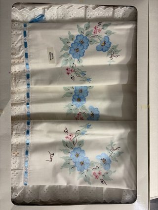 Completo letto matrimoniale vintage floreale