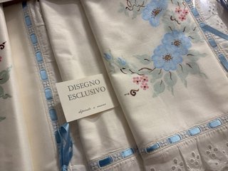 Completo letto matrimoniale vintage floreale