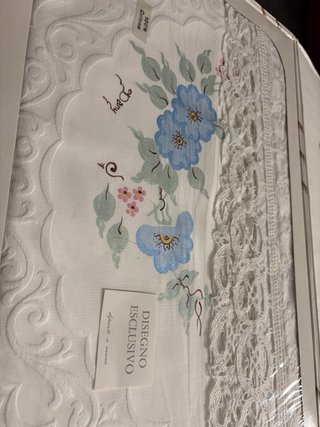 Completo letto matrimoniale vintage floreale