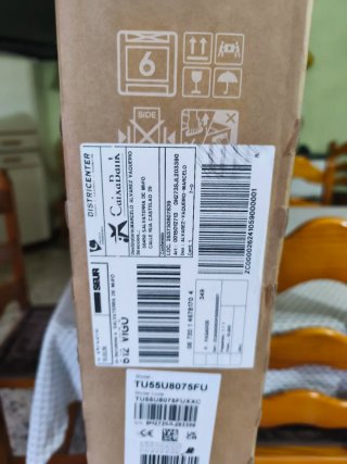 Televisión Samsung Crystal UHD 55, a estrenar.