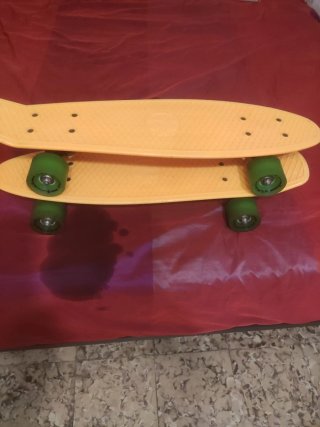 2 Patinetes tipo Penny Tijuana Amarillo