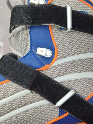 Patines en línea Motorsport Azul Naranja
