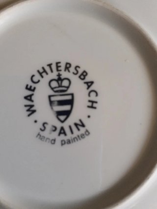 Juego de café de porcelana alemana