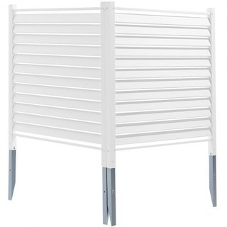 Paneles de Privacidad de Vinilo de 48" W x 48" H, Cerca para Aire Acondicionado, Pantallas de Privacidad para Botes de Basura, Enclosure de Equipos de Piscina, Kit de Pantallas de Privacidad con P...