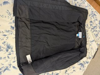 Abrigo Columbia Negro Hombre Talla L