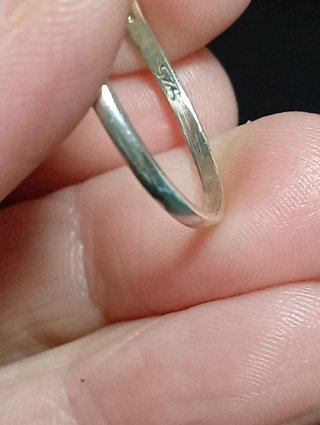Anillo Plata Ley Piedra topacio místico
