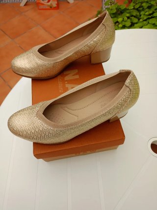 Zapatos de Sra. Piel