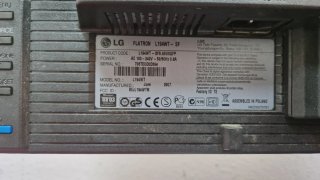 Monitor LG Flatron Plata