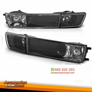 FAROS ANTINIEBLA CON INTERMITENTE FONDO NEGRO PAR