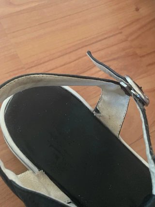 Sandalias negras plataforma talla 39