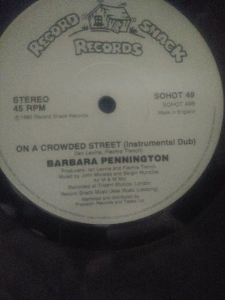 Vinilo Barbara Pennington - On a Crowded Street