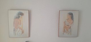 Juego de 2 cuadros decorativos