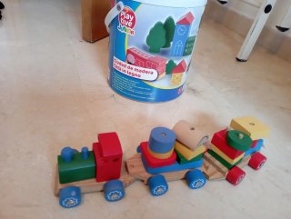 Juguete Construcción Ciudad Madera Playtive Junior