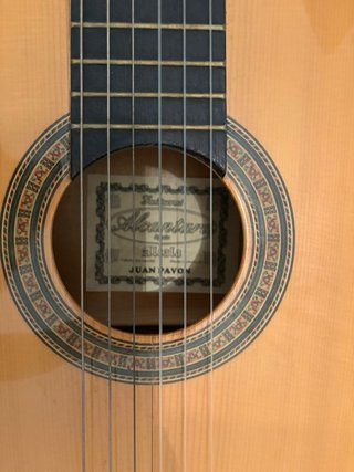 Guitarra Clásica Madera Natural