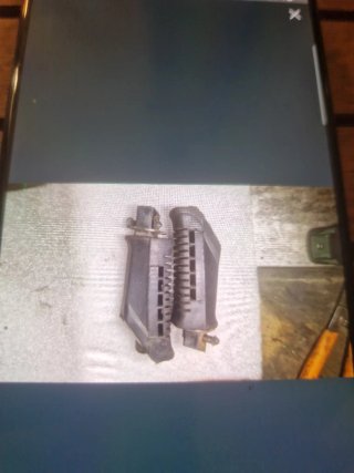 Estriberas Suzuki GS 500 Traseras
