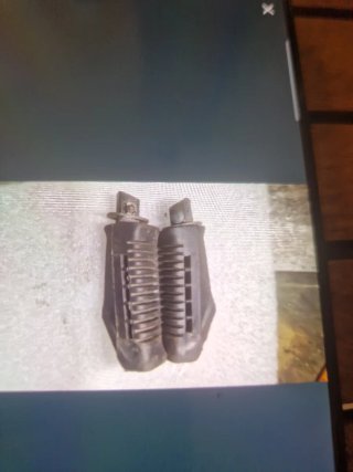 Estriberas Suzuki GS 500 Traseras