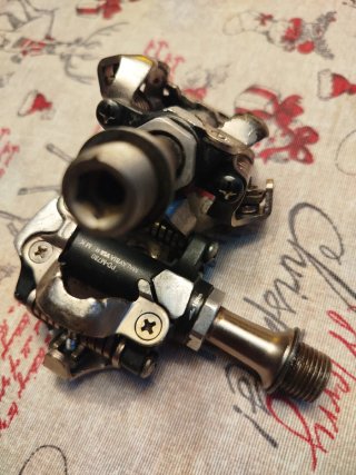 Pedales Shimano XT Deore