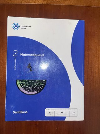 Matemàtiques II, 2 batxillerat, Projecte Constr...