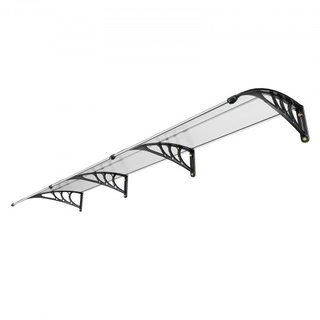 Tenda da Sole per Porta Finestra, Tenda da Esterno 96,5 x 297,5 cm, Telo Ombreggiante PC UF50+, Tenda da Giardino, Ombreggiante Trasparente, Impermeabile, Protezione da Sole, UV, Pioggia, Neve