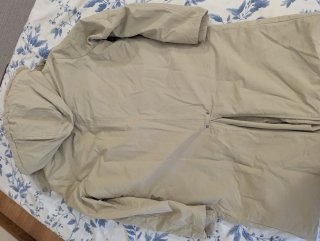 Abrigo Parka Zara Beige Hombre Talla L
