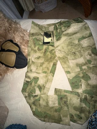 Pantalones Tácticos Camuflaje con Rodilleras