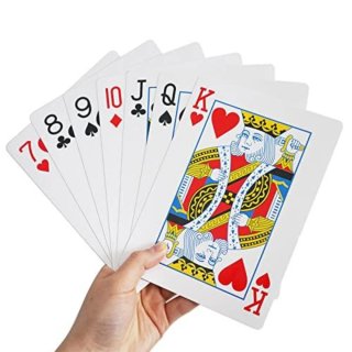 Cartas de Juego Jumbo Plastic Coated