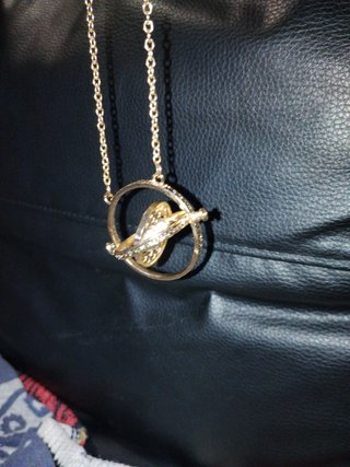 Colgante Giratiempo Dorado Harry Potter