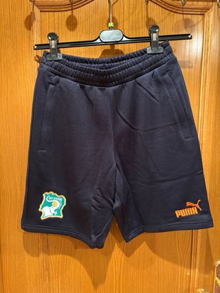 Pantalones Cortos Puma Costa de Marfil Talla S