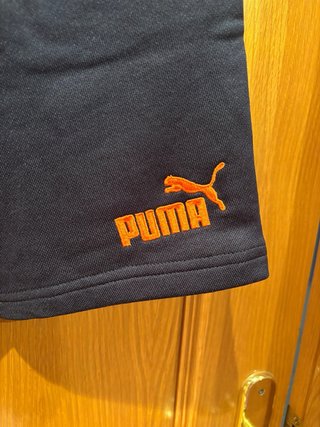 Pantalones Cortos Puma Costa de Marfil Talla S