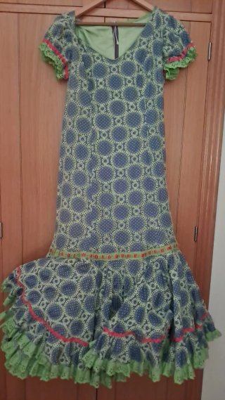 Traje de flamenca Ajoli nuevo talla única