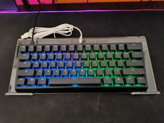 Soporte Teclado LED Blanco