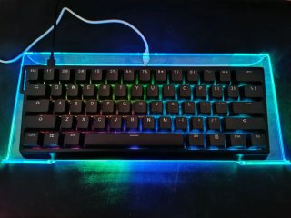 Soporte Teclado LED Blanco