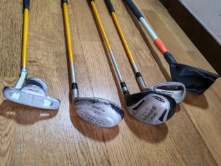 Bolsa y palos golf niños AMF