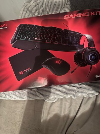 Pack Gaming Talius: Tastiera, Mouse, Tappetino e Cuffie