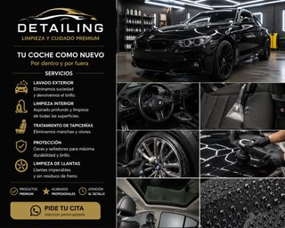 Limpieza de coche económico