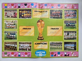 Álbum COMPLETO Fútbol en Acción, DANONE año 1981